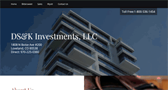 Desktop Screenshot of dskinvestments.com